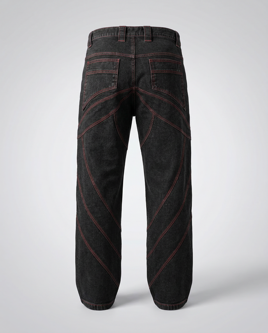 Flare Denims (Black)