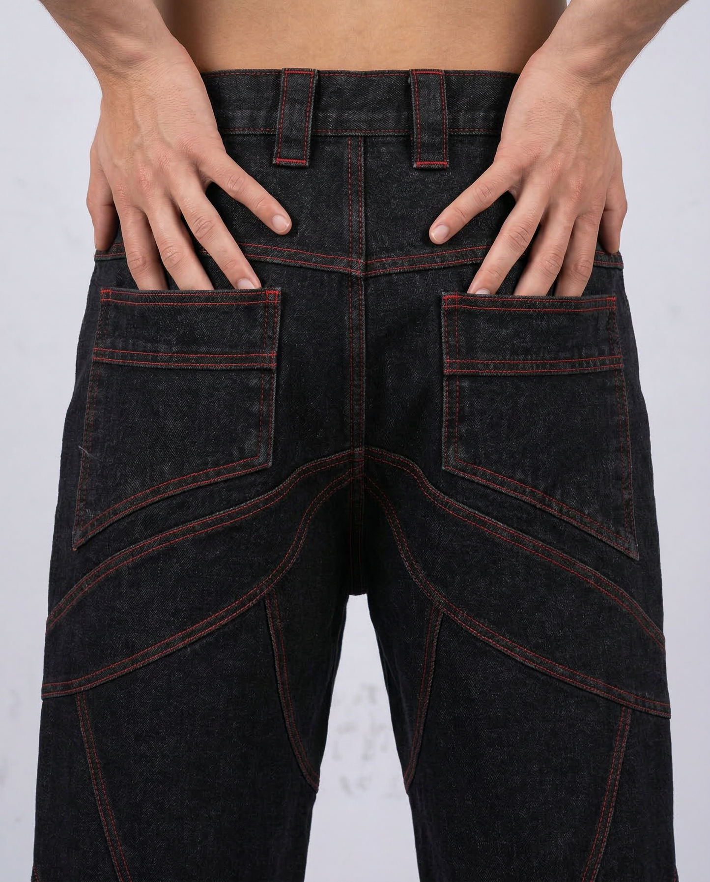 Flare Denims (Black)