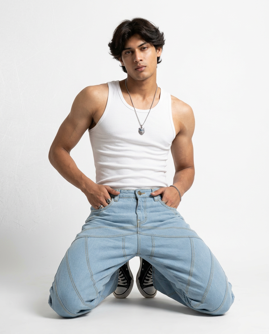 Flare Denims (Blue)